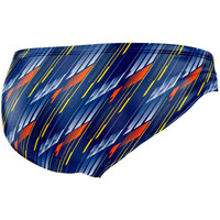 Turbo bañador natación hombre SWIMSUIT WP LINEAR vista trasera