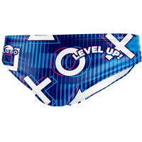 Turbo bañador natación hombre SWIMSUIT WP LVL UP! vista frontal