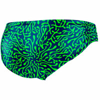 Turbo bañador natación hombre SWIMSUIT WP NEON REEF vista trasera