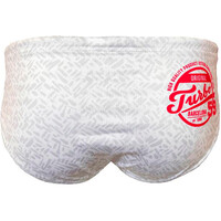 Turbo bañador natación hombre SWIMSUIT WP PLAIN COLOR vista trasera