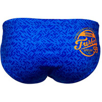 Turbo bañador natación hombre SWIMSUIT WP PLAIN COLOR vista trasera