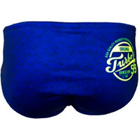 Turbo bañador natación hombre SWIMSUIT WP PLAIN COLOR vista trasera