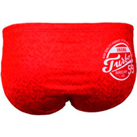 Turbo bañador natación hombre SWIMSUIT WP PLAIN COLOR vista trasera