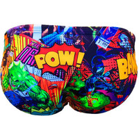 Turbo bañador natación hombre SWIMSUIT WP  SUPER COMIC vista trasera