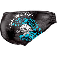 Turbo bañador natación hombre SWIMSUIT WP SURF TO DEATH vista trasera