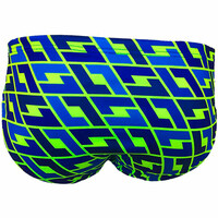 Turbo bañador natación hombre SWIMSUIT WP.LAST vista trasera