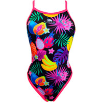 Turbo bañador natación mujer BAADOR NATACION REVOLUTION FRUITY JUNGLE vista frontal