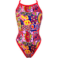 Turbo bañador natación mujer BAADOR NATACION REVOLUTION SWEET GIRL vista frontal