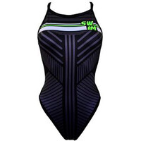 Turbo bañador natación mujer BAADOR NATACION REVOLUTION SWIM LINES vista frontal