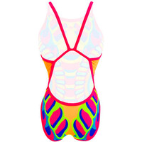Turbo bañador natación mujer BAADOR NATACION 'REVOLUTION' TECHNIC FLUOR vista trasera