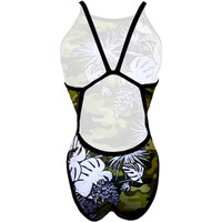 Turbo bañador natación mujer BAADOR NATACION REVOLUTION WILD CAMO vista trasera
