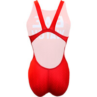 Turbo bañador natación mujer BAADOR TIRANTE ANCHO BAE WATCH vista trasera