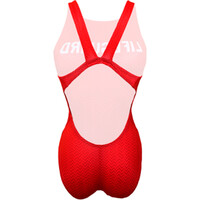 Turbo bañador natación mujer BAADOR TIRANTE ANCHO NEW LIFEGUARD vista trasera