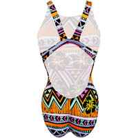 Turbo bañador natación mujer SWIMSUIT NAT. SRA. AZTEKI vista trasera