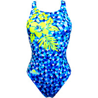 Turbo bañador natación mujer SWIMSUIT NAT. SRA. BLUE HAWAII vista frontal