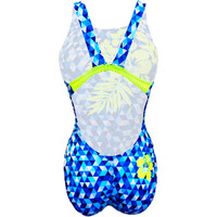 Turbo bañador natación mujer SWIMSUIT NAT. SRA. BLUE HAWAII vista trasera