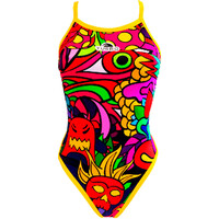 Turbo bañador natación mujer SWIMSUIT NAT. SRA. CRAZY JUNGLE (REVOLUTION) vista frontal