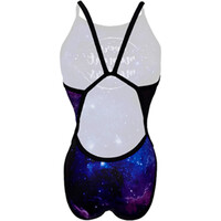 Turbo bañador natación mujer SWIMSUIT NAT.SRA NEBULA  (REVOLUTION) vista trasera