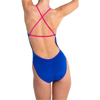 Turbo bañador natación mujer SWIMSUIT WOMEN COMFORT CROSS vista trasera