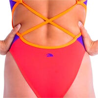 Turbo bañador natación mujer SWIMSUIT WOMEN SIRENE COMFORT TRICOLOR vista detalle