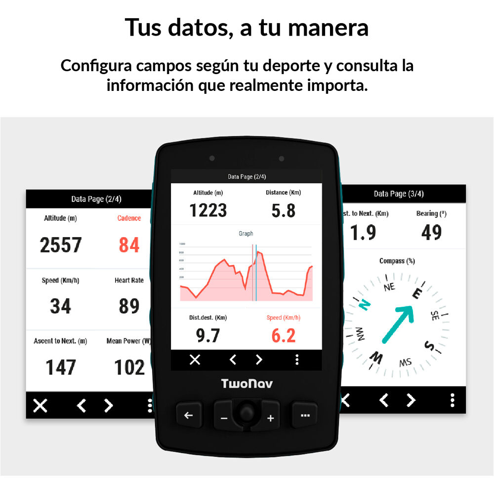 Twonav gps Aventura 2 Plus 32 GB + MicroSD 128 GB + 05