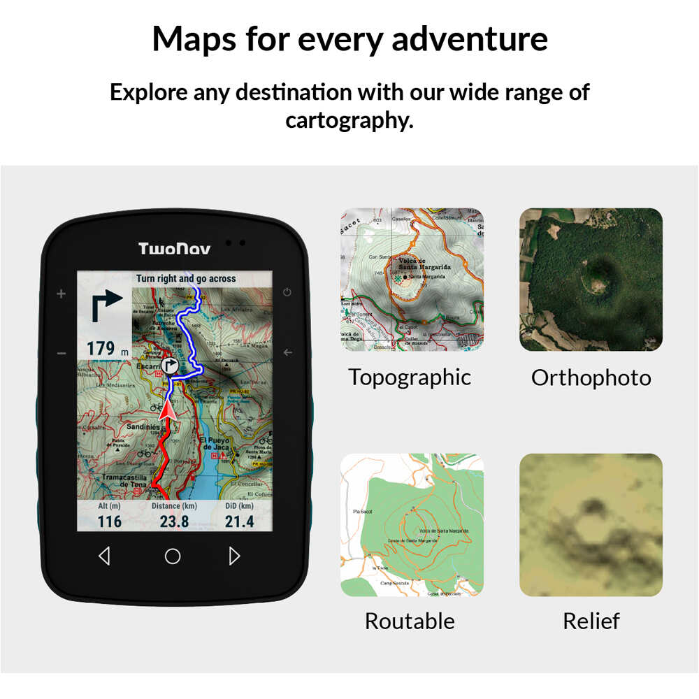 Twonav gps Terra 64 GB + Mapa 1 provincia de Espaa 02