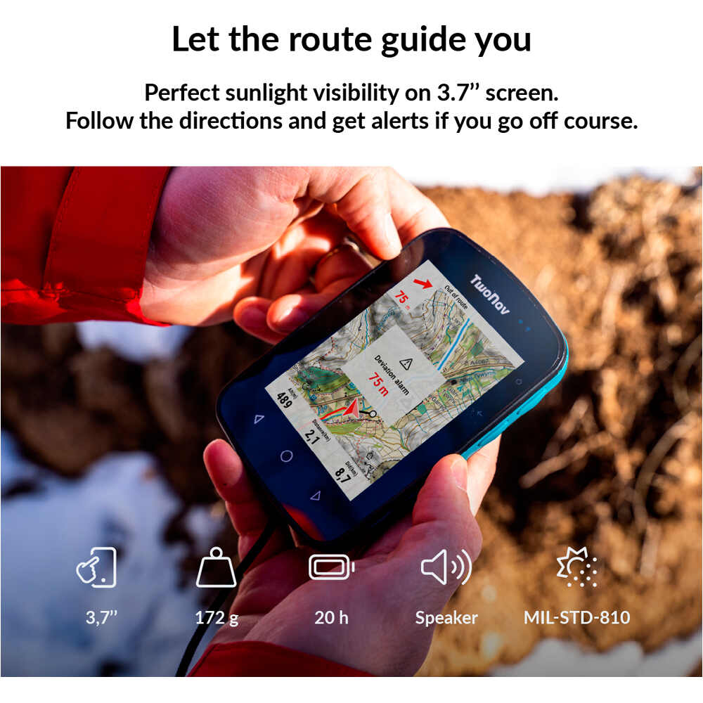 Twonav gps Terra 64 GB + Mapa 1 provincia de Espaa 04