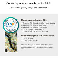 Twonav gps Terra 64 GB + Mapa completo Espaa IGN T 01