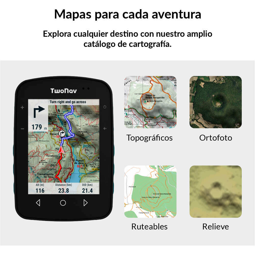 Twonav gps Terra 64 GB + Mapa completo Espaa IGN T 02