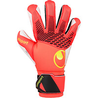Uhlsport guantes portero infantil FANGMASCHINE SOFT PRO JR ROBLAM vista frontal