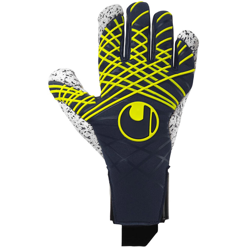 Uhlsport guantes portero Prediction Supergrip+ HN vista frontal