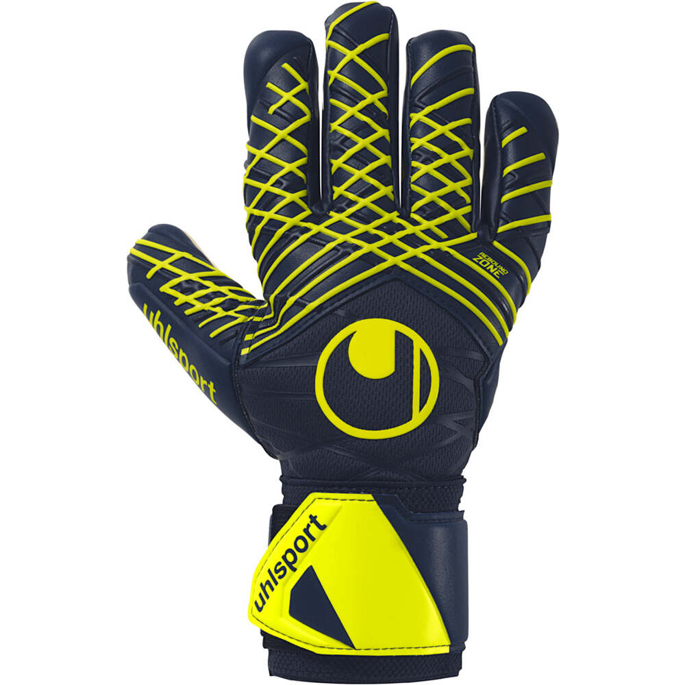 Uhlsport guantes portero Prediction Supersoft HN vista frontal
