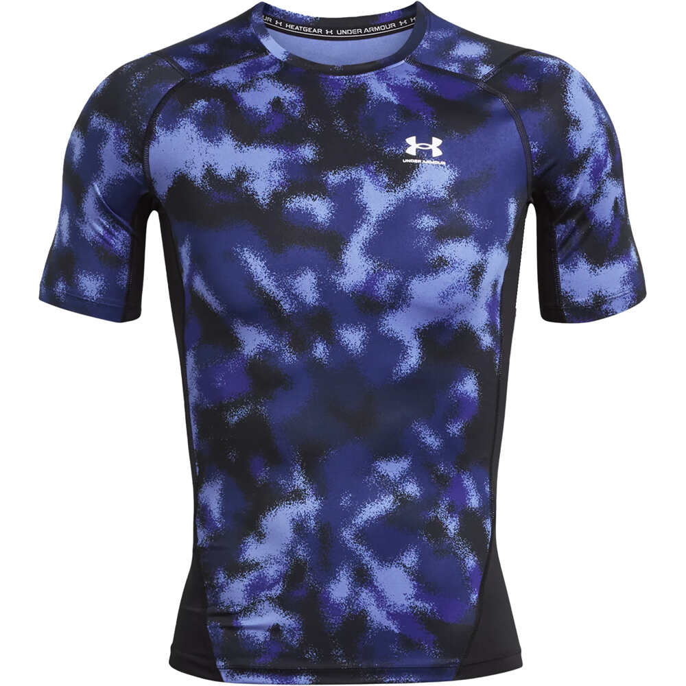 Under Armour camiseta fitness hombre UA HG Armour Printed SS vista detalle