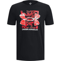 Under Armour camiseta manga corta niño UA BOX LOGO CAMO SS vista frontal