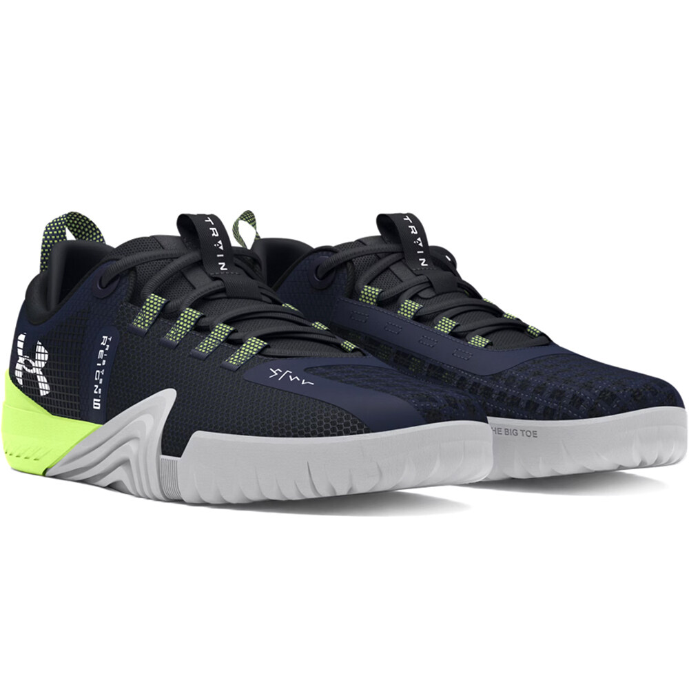 Under Armour zapatilla cross training hombre UA TRIBASE REIGN 6 AZ lateral interior