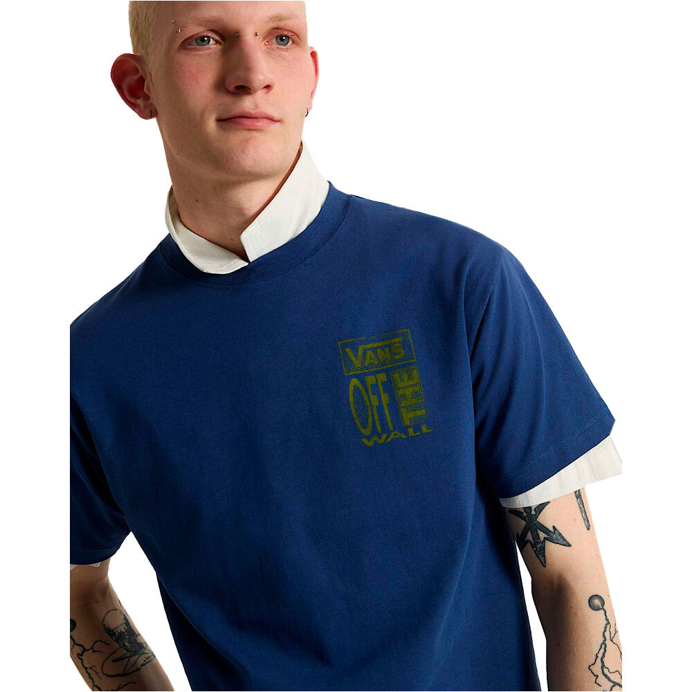 Vans camiseta manga corta hombre Cut and Paste SS Tee vista detalle