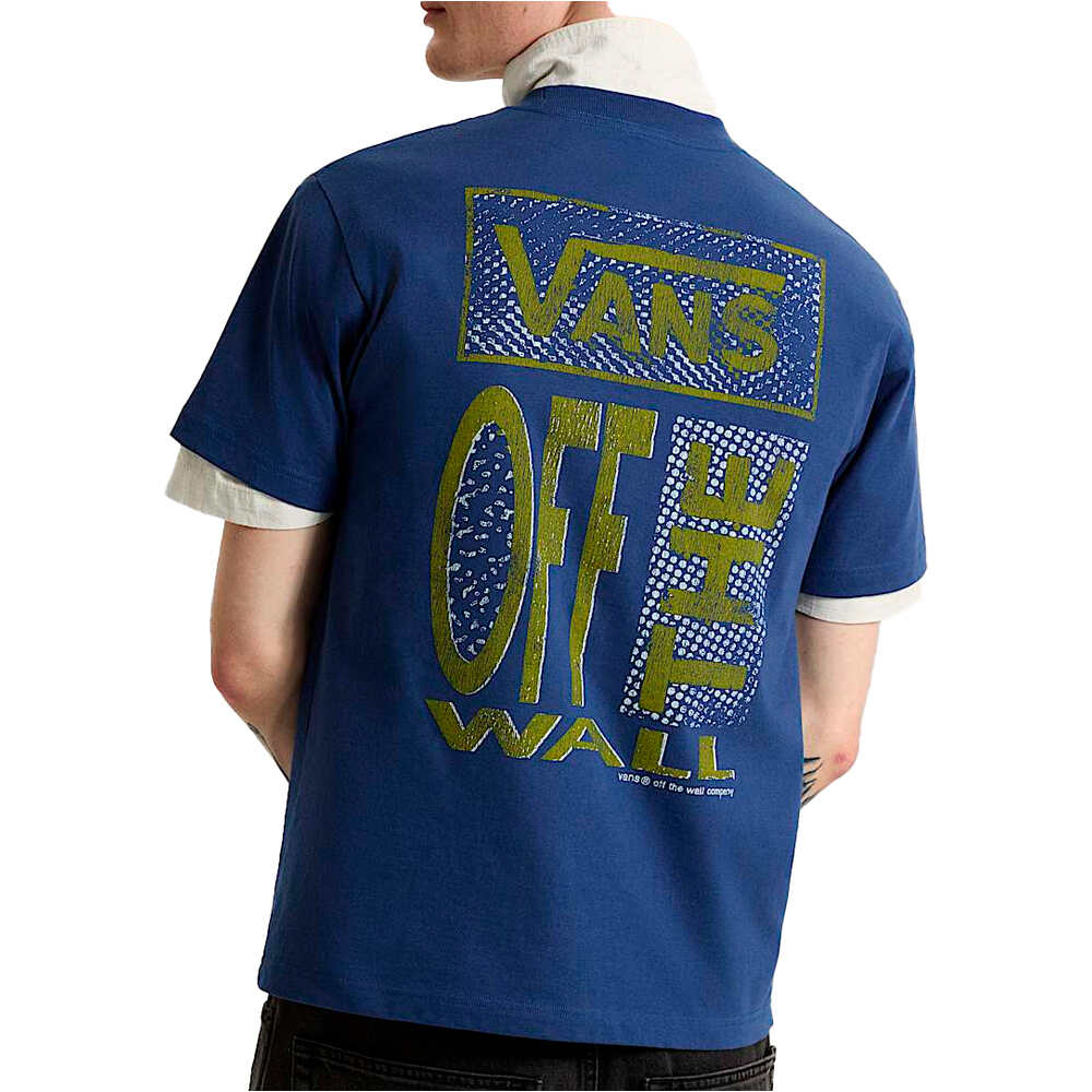 Vans camiseta manga corta hombre Cut and Paste SS Tee vista trasera