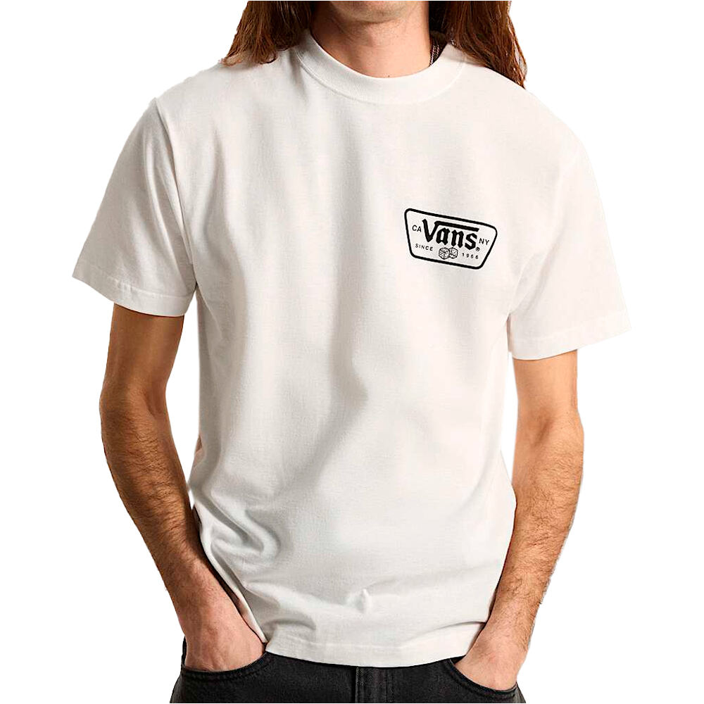 Vans camiseta manga corta hombre Knu Patch SS Tee vista frontal