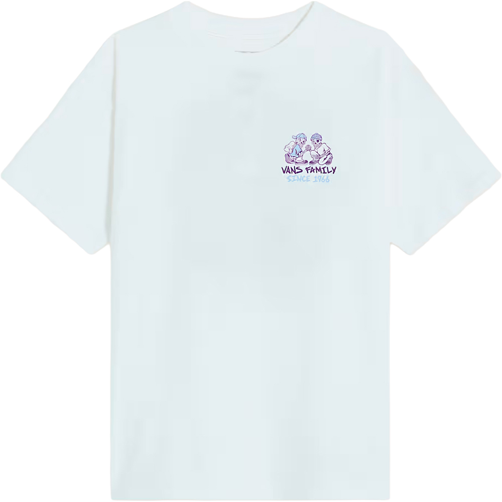Vans camiseta manga corta niño Checker Bros SS Tee vista frontal