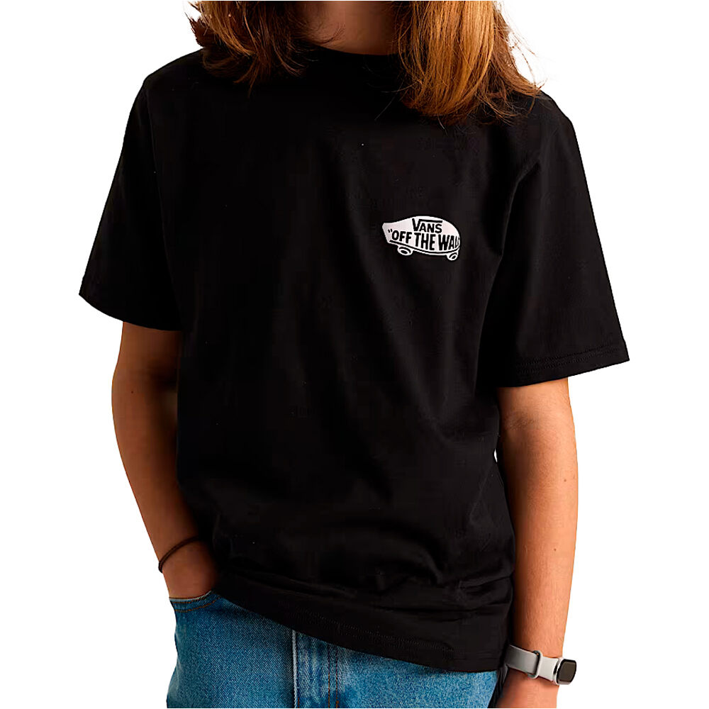 Vans camiseta manga corta niño Double Standard SS Tee vista frontal
