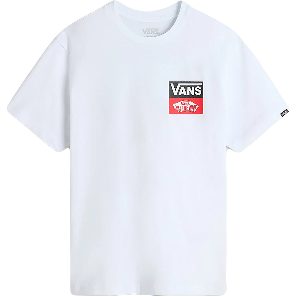 Vans camiseta manga corta niño OG LOGO SS vista detalle
