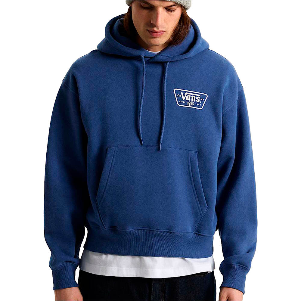 Vans sudadera hombre Knu Patch Pullover vista frontal