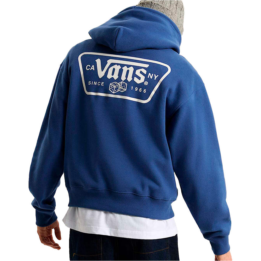 Vans sudadera hombre Knu Patch Pullover vista trasera
