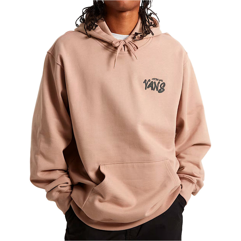 Vans sudadera hombre REPEAR SAM LOOSE PO vista frontal