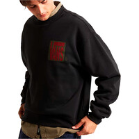 Vans sudadera hombre Stretch Stack Crackle Crew vista frontal
