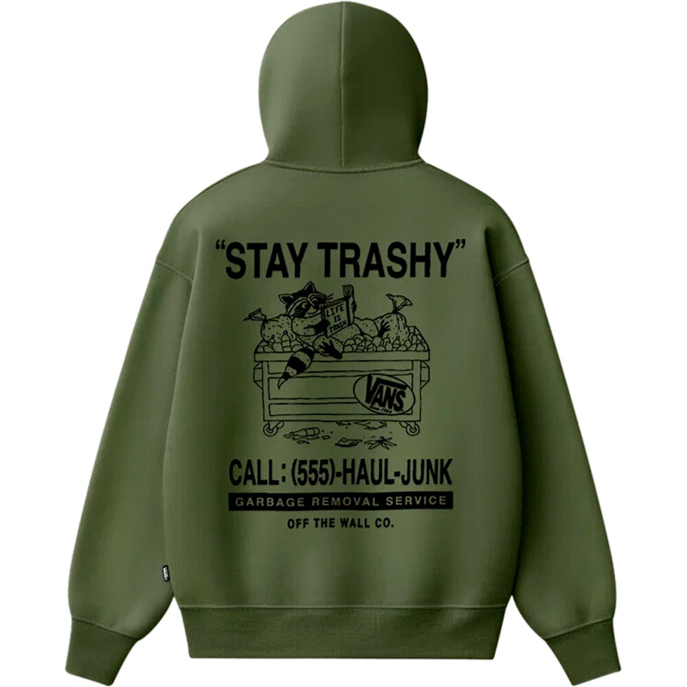 Vans sudadera hombre Trashy Pullover vista trasera