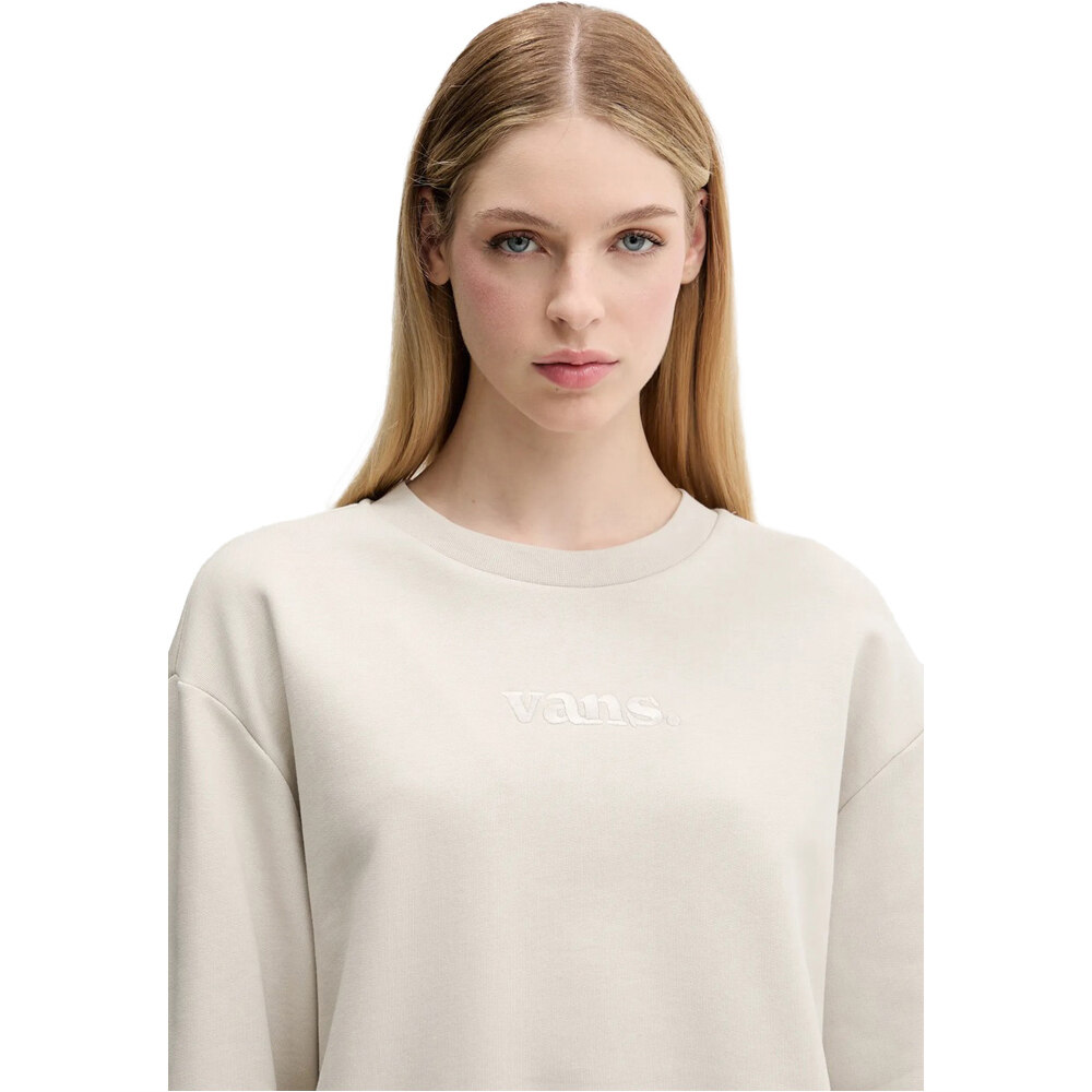 Vans sudadera mujer W ESSENTIAL H-FT RLX CREW vista detalle