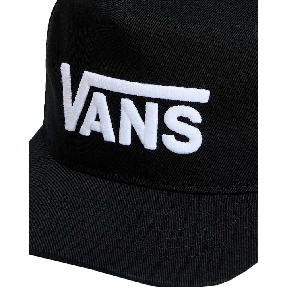 Vans visera lona Drop V Logo Snapback 02