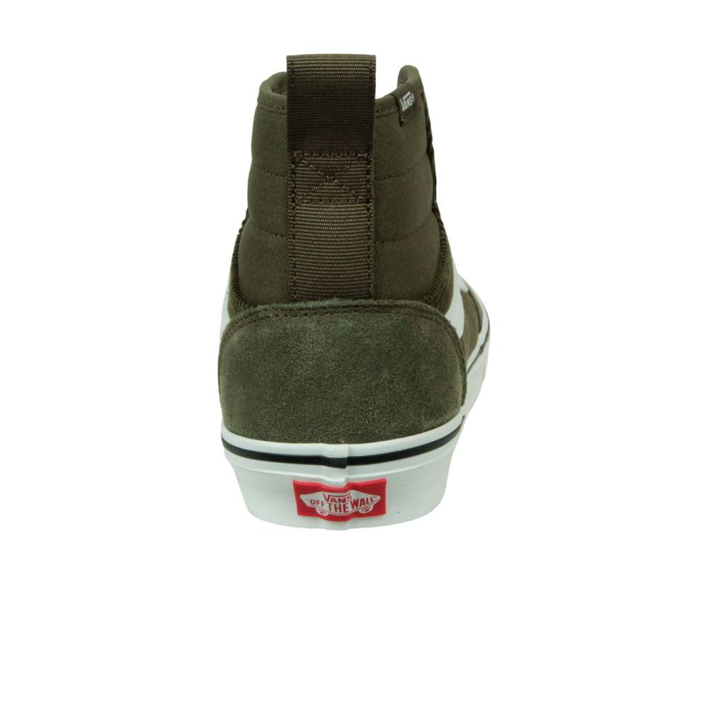 Vans zapatilla moda hombre Ashwood Hi Decon CORDUROY vista trasera