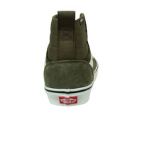 Vans zapatilla moda hombre Ashwood Hi Decon CORDUROY vista trasera